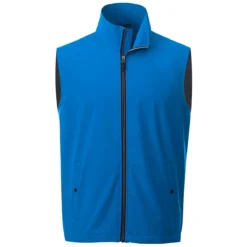 Elevate Men's Olympic Blue Warlow Softshell Vest