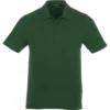 Elevate Men's Forest Green Acadia Short Sleeve Polo