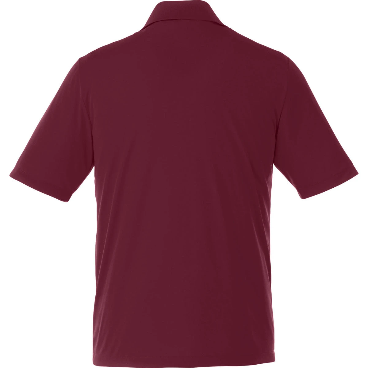 Elevate Men's Maroon Dade Short Sleeve Polo 2 Elevate Men's Maroon Dade Short Sleeve Polo - Image 2