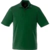 Elevate Men's Forest Green Dade Short Sleeve Polo