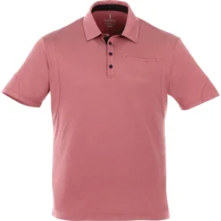 Elevate Men's Vintage Red Torres Short Sleeve Polo