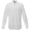 Elevate Men's White Irvine Oxord Long Sleeve Shirt Tall