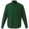 Elevate Men's Forest Green Preston Long Sleeve Shirt Tall
