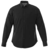Elevate Men's Black Wilshire Long Sleeve Shirt Tall