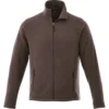 Elevate Men's Chocolate Rixford Polyfleece Jacket
