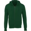 Elevate Men's Forest Green Cypress Fleece Zip Hoody