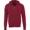 Elevate Men's Maroon Cypress Fleece Zip Hoody