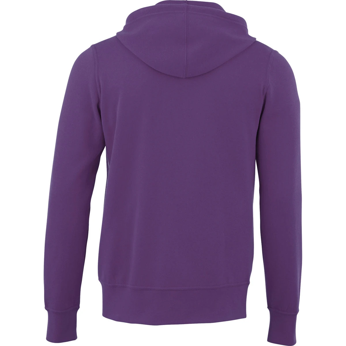 Elevate Men's Purple Cypress Fleece Zip Hoody 2 Elevate Men's Purple Cypress Fleece Zip Hoody - Image 2