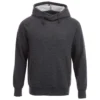 Elevate Men's Heather Dark Charcoal Dayton Fleece Hoody
