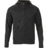 Elevate Men's Black Odell Knit Zip Hoody