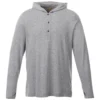 Elevate Men's Heather Grey Ashland Knit Hoody
