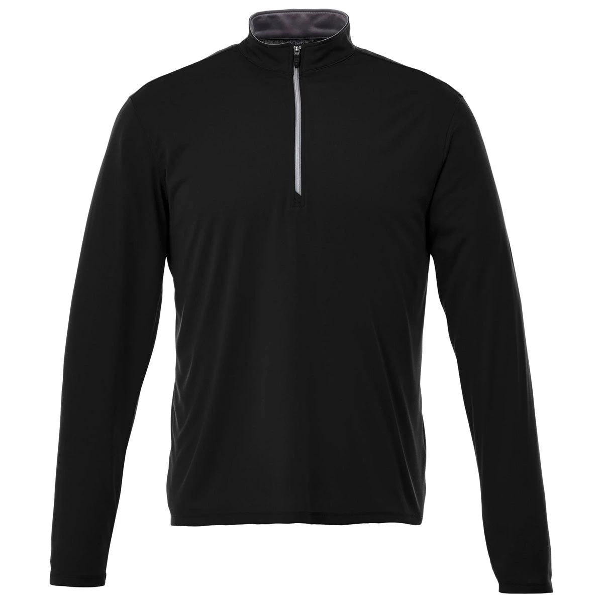 Elevate Men's Black Vega Tech Quarter Zip 1 Elevate Men's Black Vega Tech Quarter Zip