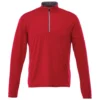 Elevate Men's Team Red Vega Tech Quarter Zip