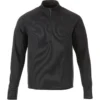 Elevate Men's Black Crane Knit Half Zip
