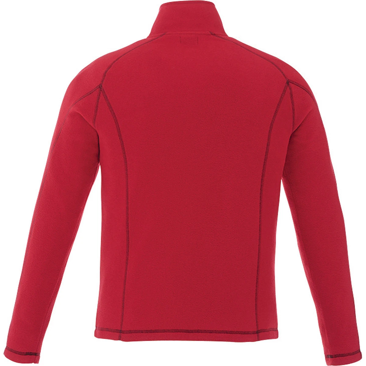 Elevate Men's Team Red Bowlen Polyfleece Quarter Zip 2 Elevate Men's Team Red Bowlen Polyfleece Quarter Zip - Image 2