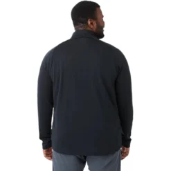 Elevate Men's Black Asgard Eco Knit Quarter Zip -Elevate TM18310 Black HTB