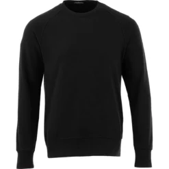Elevate Men's Black Krueger Fleece Crew
