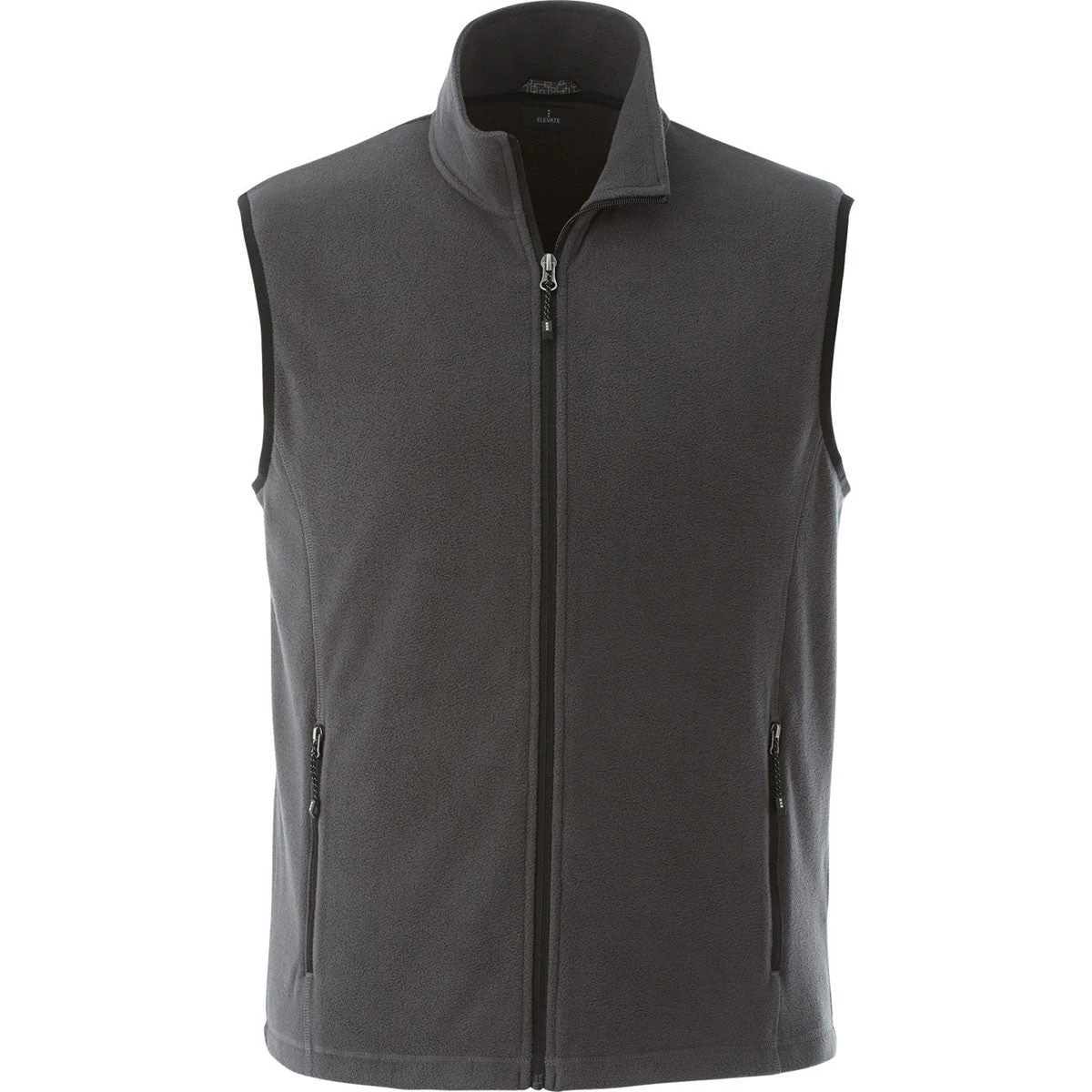 Elevate Men's Grey Storm Tyndall Polyfleece Vest 1 Elevate Men's Grey Storm Tyndall Polyfleece Vest
