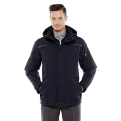 Elevate Men's Navy Dutra 3-in-1 Jacket -Elevate TM19304 Navy HTF
