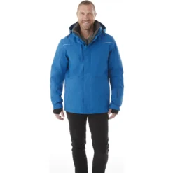 Elevate Men's Olympic Blue/Black Yamaska 3-IN-1 Jacket -Elevate TM19306 431 HTF