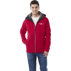 Elevate Men's Team Red/Heather Dark Charcoal Arlington 3-in-1 Jacket -Elevate TM19307 Team Red Heather Dark Charcoal HTF