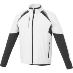 Elevate Men's White Sitka Hybrid Softshell Jacket