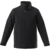 Elevate Men's Black Lawson Insulated Softshell Jacket