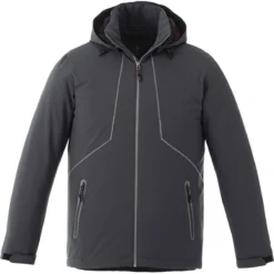 Elevate Men's Grey Storm Mantis Insulated Softshell Jacket