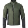 Elevate Men's Loden/Heather Dark Charcoal Fernie Hybrid Insulated Jacket