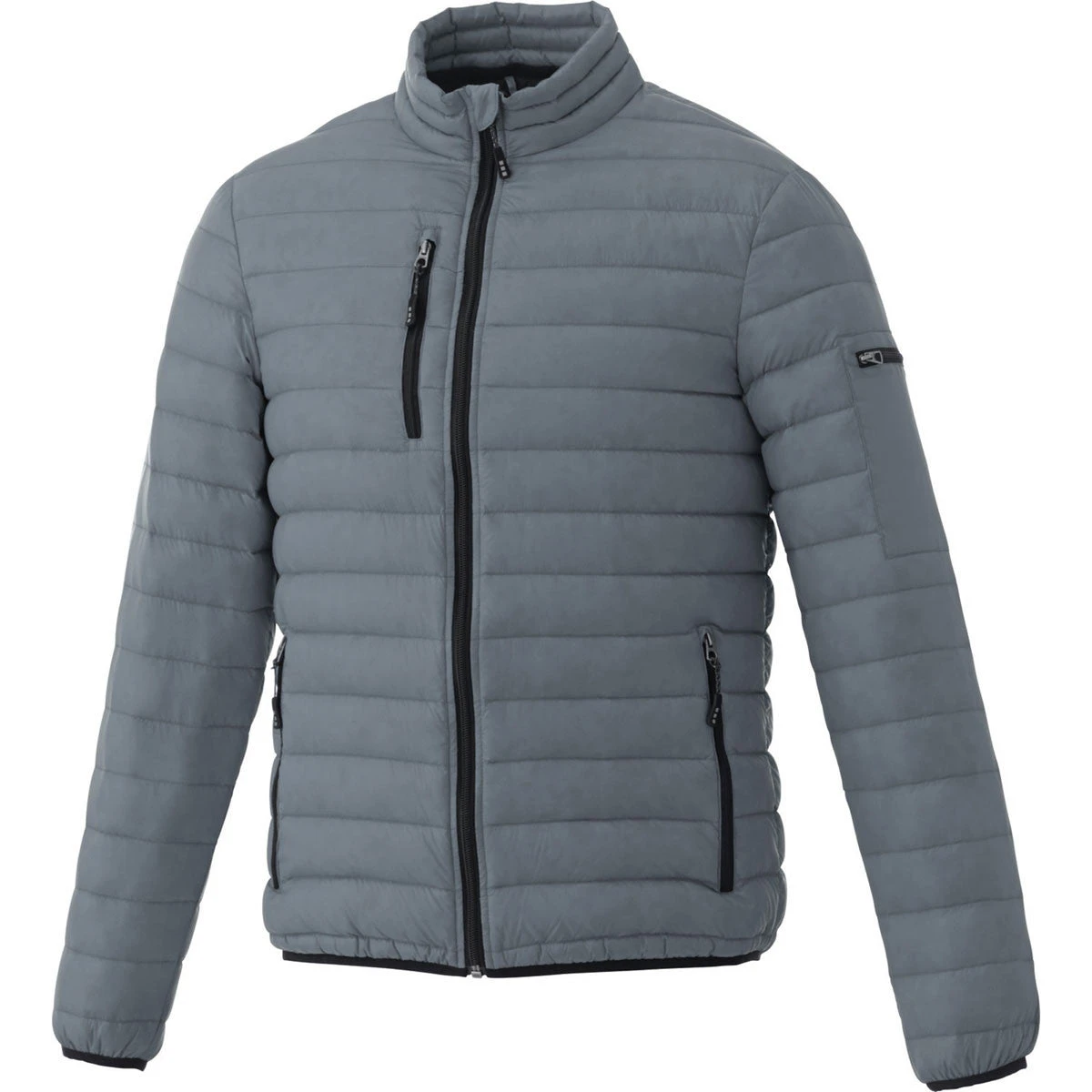 Elevate Men's Steel Grey Whistler Light Down Jacket 1 Elevate Men's Steel Grey Whistler Light Down Jacket