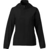 Elevate Women's Black Toba Packable Jacket