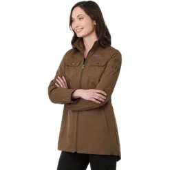 Elevate Women's Bark Hardy Eco Jacket 9 Elevate Women's Bark Hardy Eco Jacket -Elevate TM92720 Bark HTS