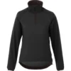 Elevate Women's Black Smoke Odaray Half Zip Jacket