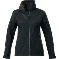 Elevate Women's Black Peyto Softshell Jacket