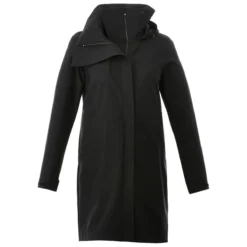 Elevate Women's Black Manhattan Softshell Jacket