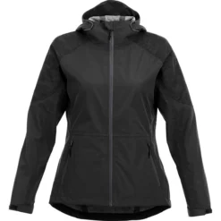 Elevate Women's Black Index Softshell Jacket