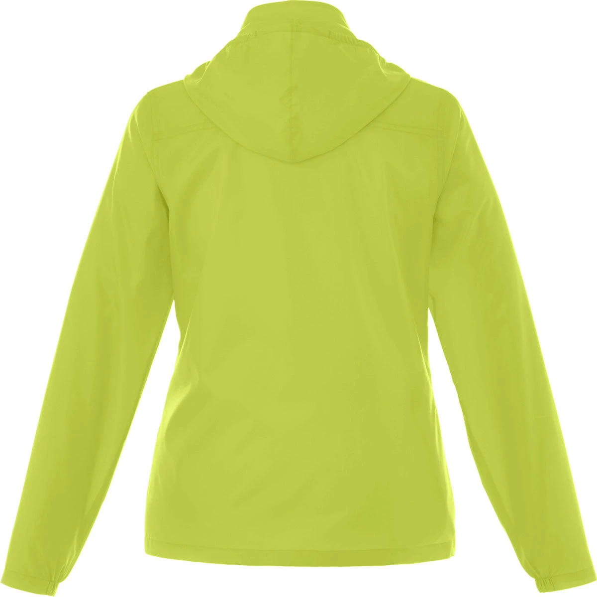 Elevate Women's Hi-Liter Green Darien Packable Jacket 2 Elevate Women's Hi-Liter Green Darien Packable Jacket - Image 2