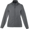 Elevate Women's Steel Grey Darien Packable Jacket