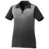 Elevate Women's Black Next Short Sleeve Polo