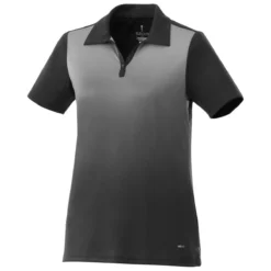 Elevate Women's Black Next Short Sleeve Polo