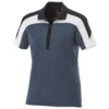 Elevate Women's Indigo/Navy/White Vesta Short Sleeve Polo