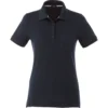 Elevate Women's Navy Banfield Short Sleeve Polo