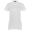Elevate Women's White Acadia Short Sleeve Polo