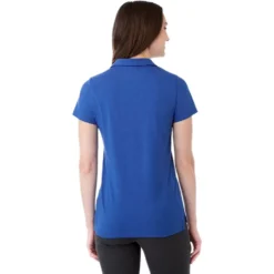 Elevate Women's New Royal Somoto Eco Short Sleeve Polo -Elevate TM96314 New Royal HTB