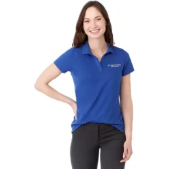 Elevate Women's New Royal Somoto Eco Short Sleeve Polo -Elevate TM96314 New Royal HTF