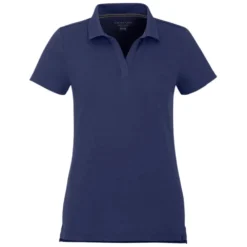 Elevate Women's Vintage Navy Somoto Eco Short Sleeve Polo