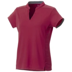 Elevate Women's Vintage Red Piedmont Short Sleeve Polo