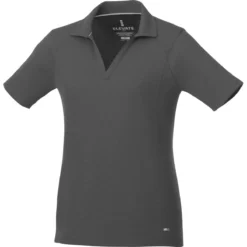 Elevate Women's Anthracite Jepson Short Sleeve Polo