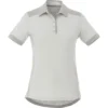 Elevate Women's Grey Mist/Fossil Laramie Short Sleeve Polo