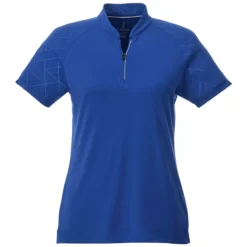 Elevate Women's New Royal Hakone Short Sleeve Polo